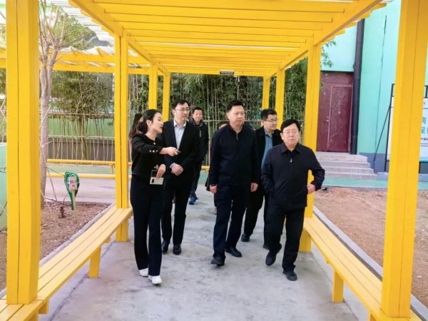 省殘聯(lián)權(quán)益保障和教育就業(yè)部三級(jí)調(diào)研員陳小虎調(diào)研泰安心康醫(yī)院“如康家園”