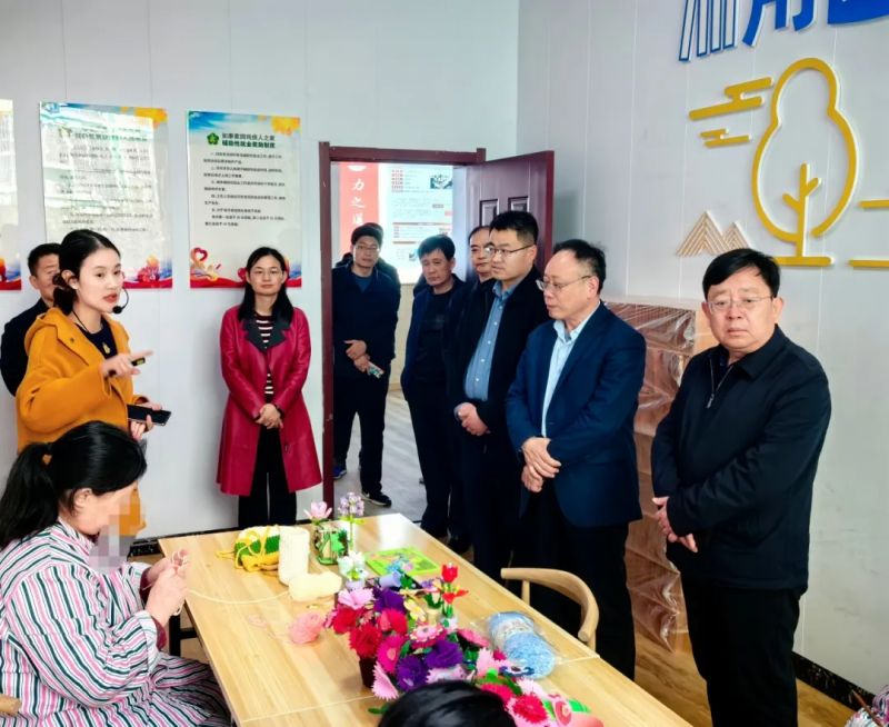 省殘聯(lián)黨組成員、副理事長邢洪銳一行調(diào)研泰安心康醫(yī)院“如康家園”